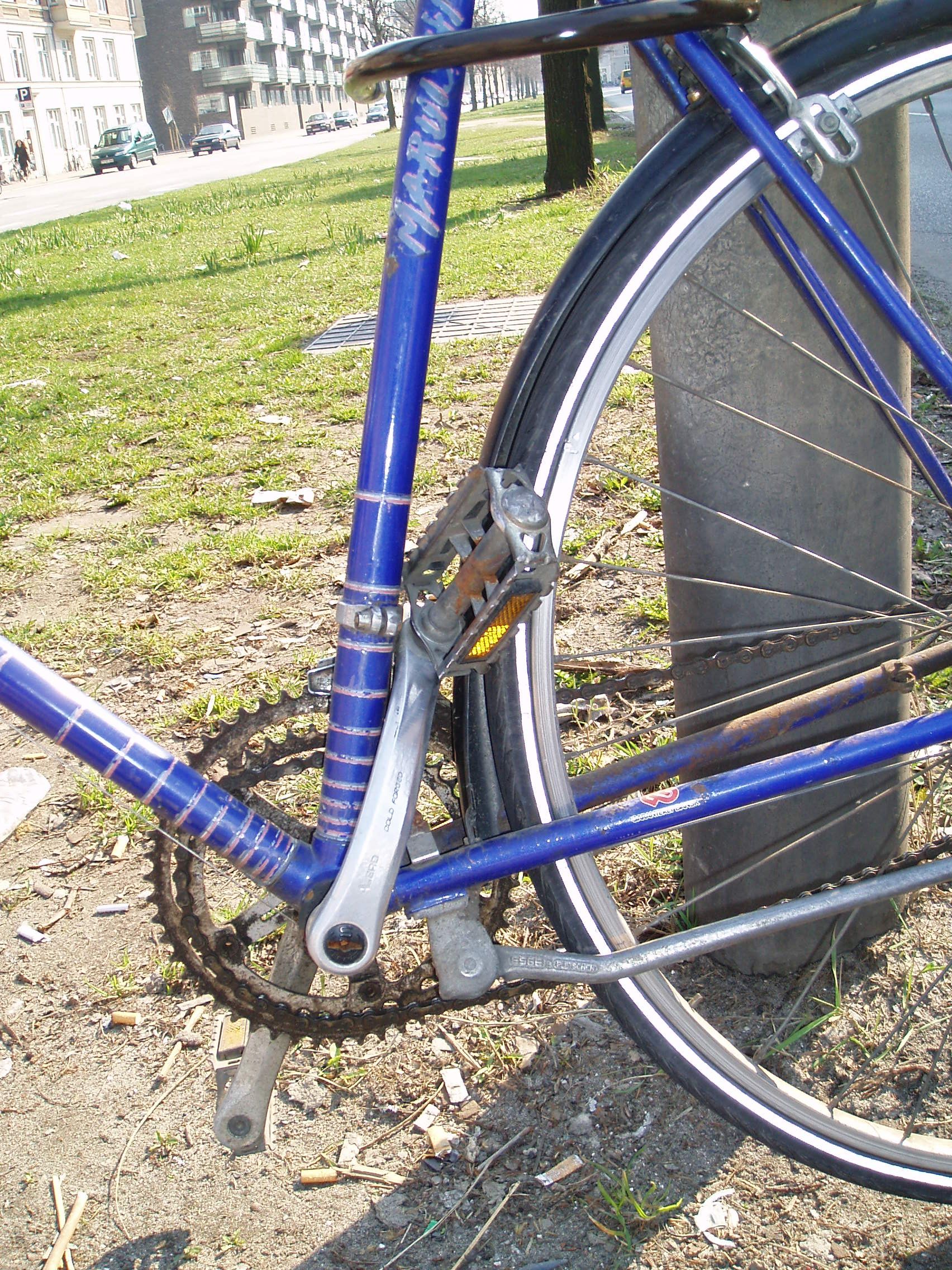 bicycle helmet closeup