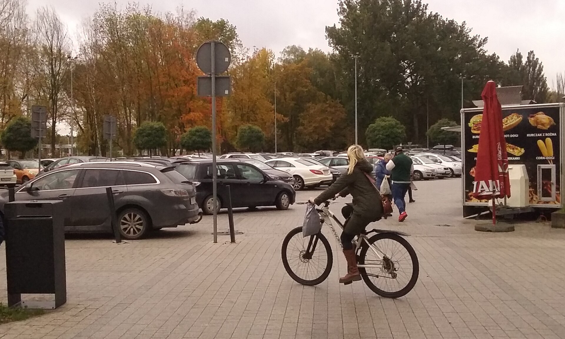 cyclist riding bicycle