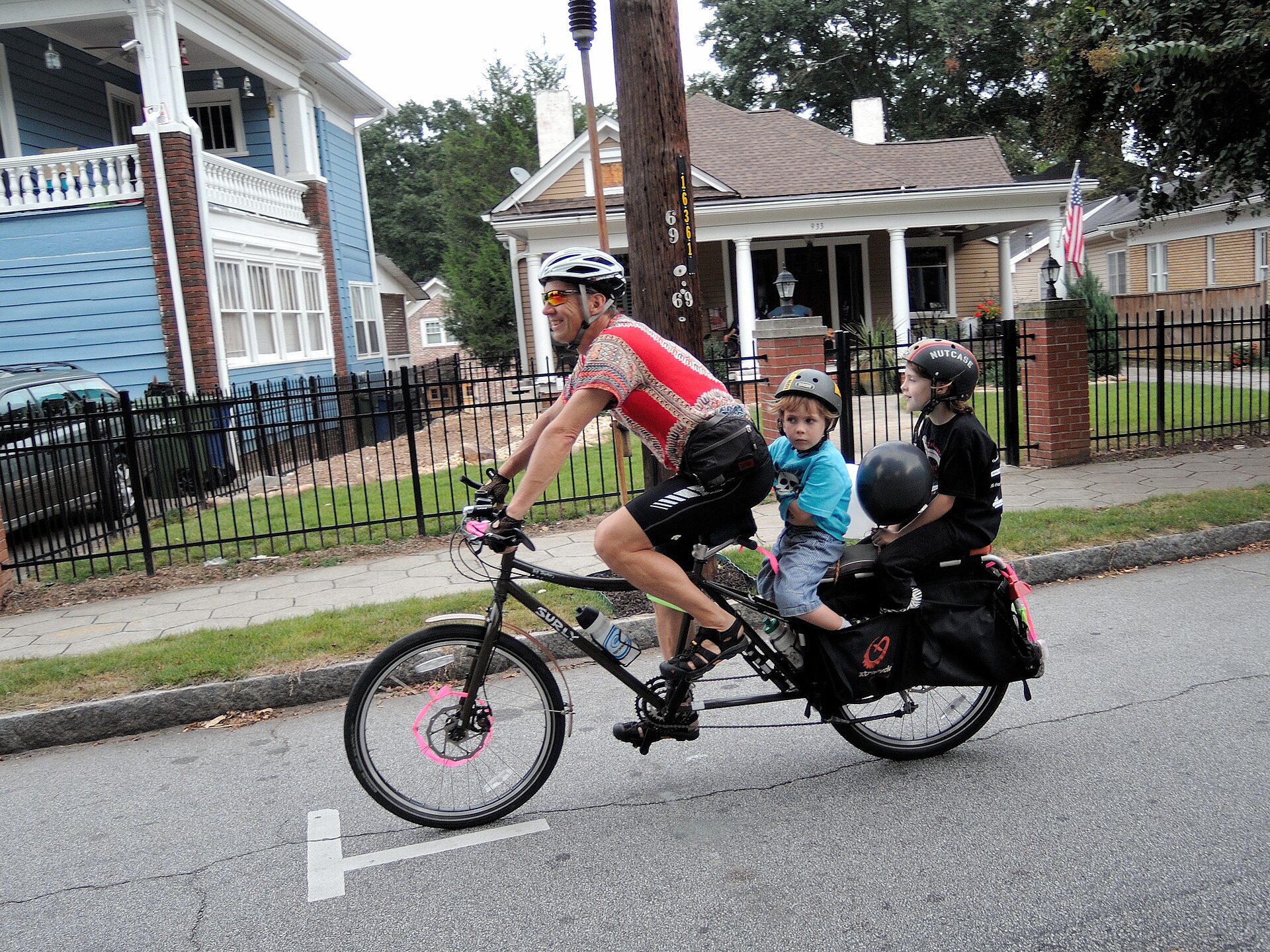 cargo bicycle children